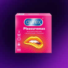 Durex Pleasuremax  3pcs